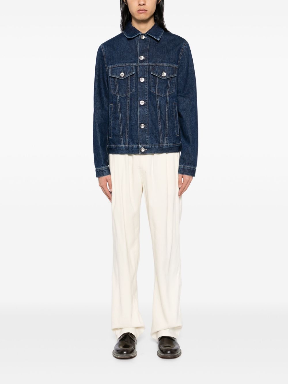 four-pockets denim jacket - 2