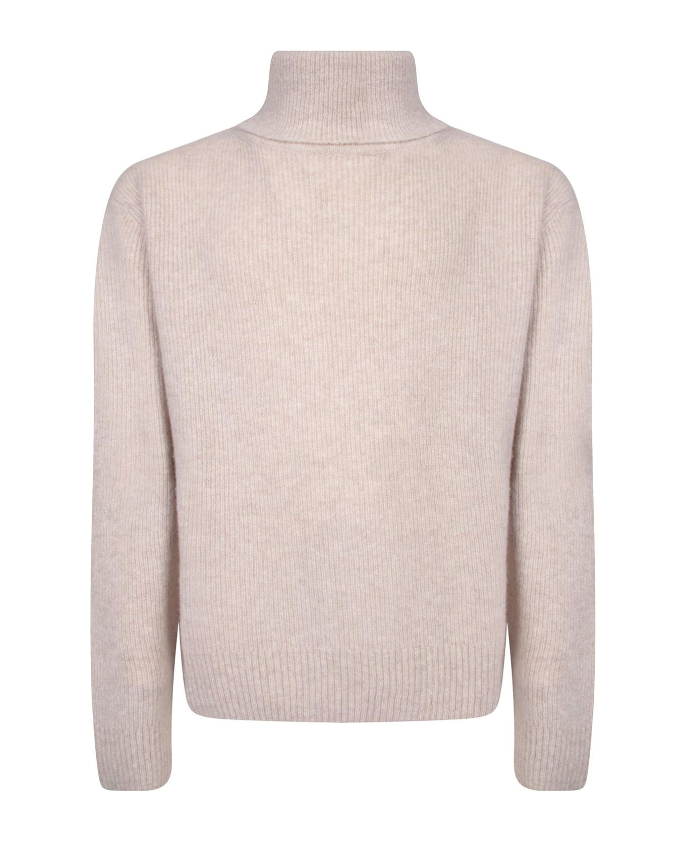 Turtleneck Knitted Jumper - 1