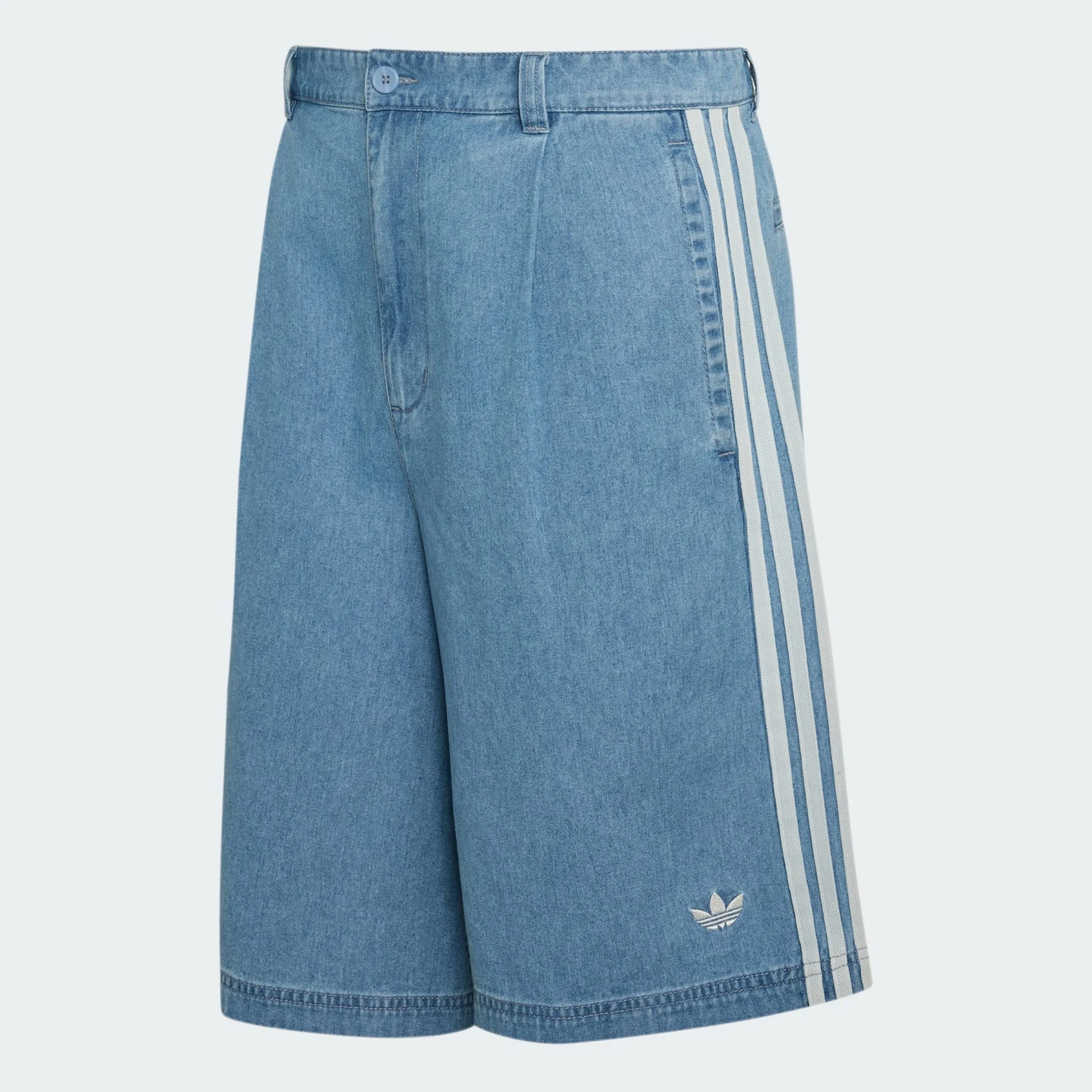 ADIDAS ORIGINALS SUMMER GLOW DENIM CHINO SHORTS - 1