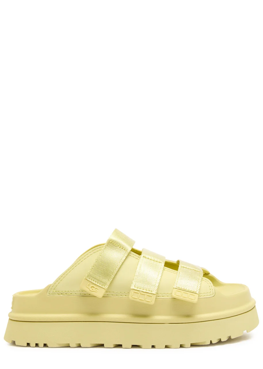 Ugg Golden Glow Rubber Sliders - 1