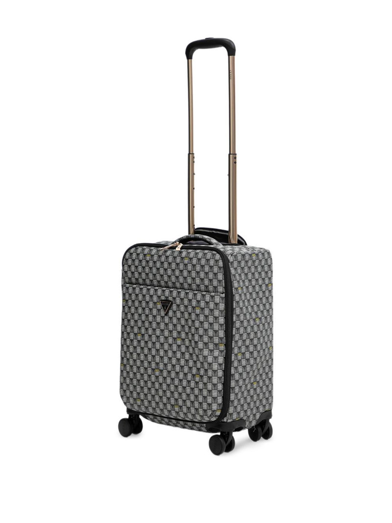 GUESS USA geometric-pattern logo luggage outlook