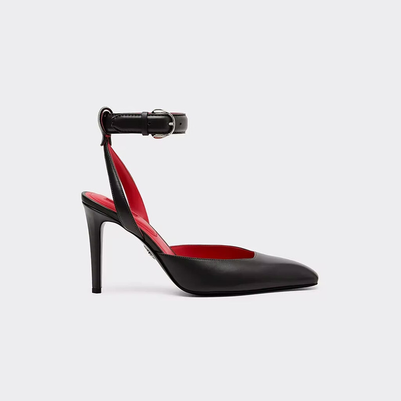 Leather Heeled Sandal 7