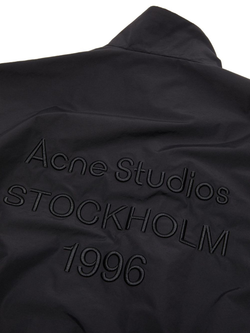 logo-embroidered jacket 7