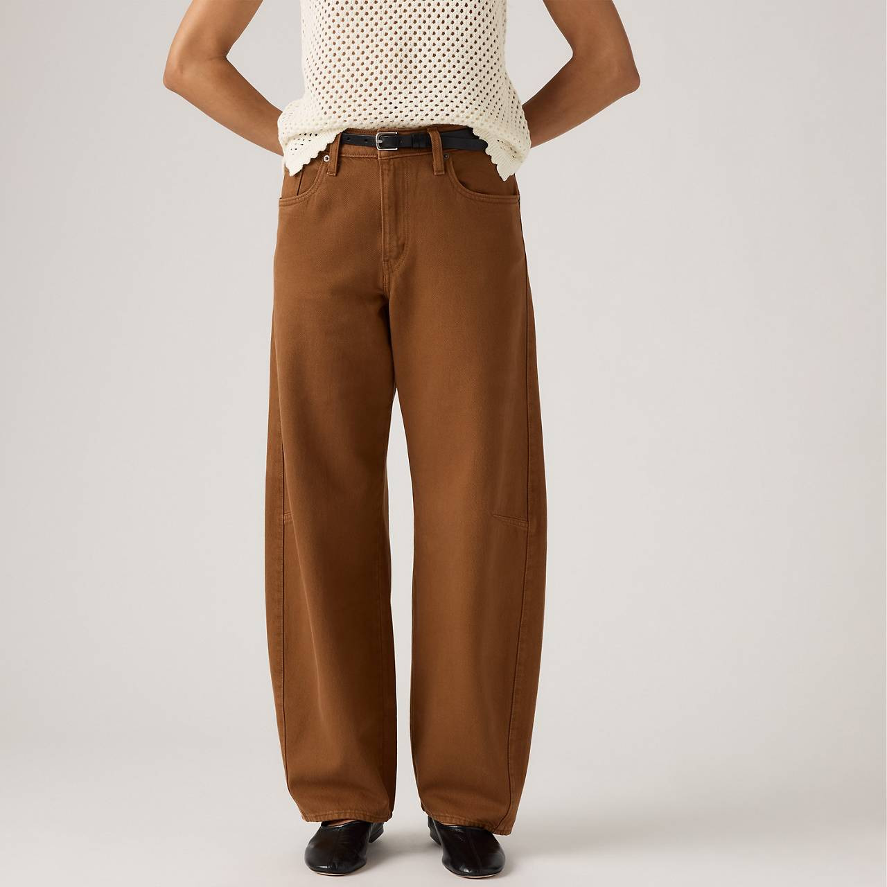 BAGGY DAD BARREL WOMEN'S JEANS - 4