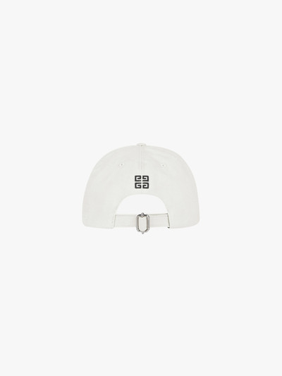 Givenchy GIVENCHY 4G EMBROIDERED CAP outlook