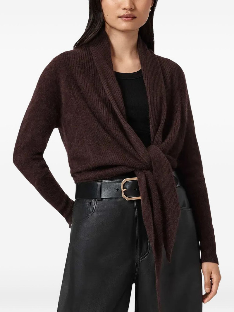 Rebel Pirate shawl-collar cardigan 1