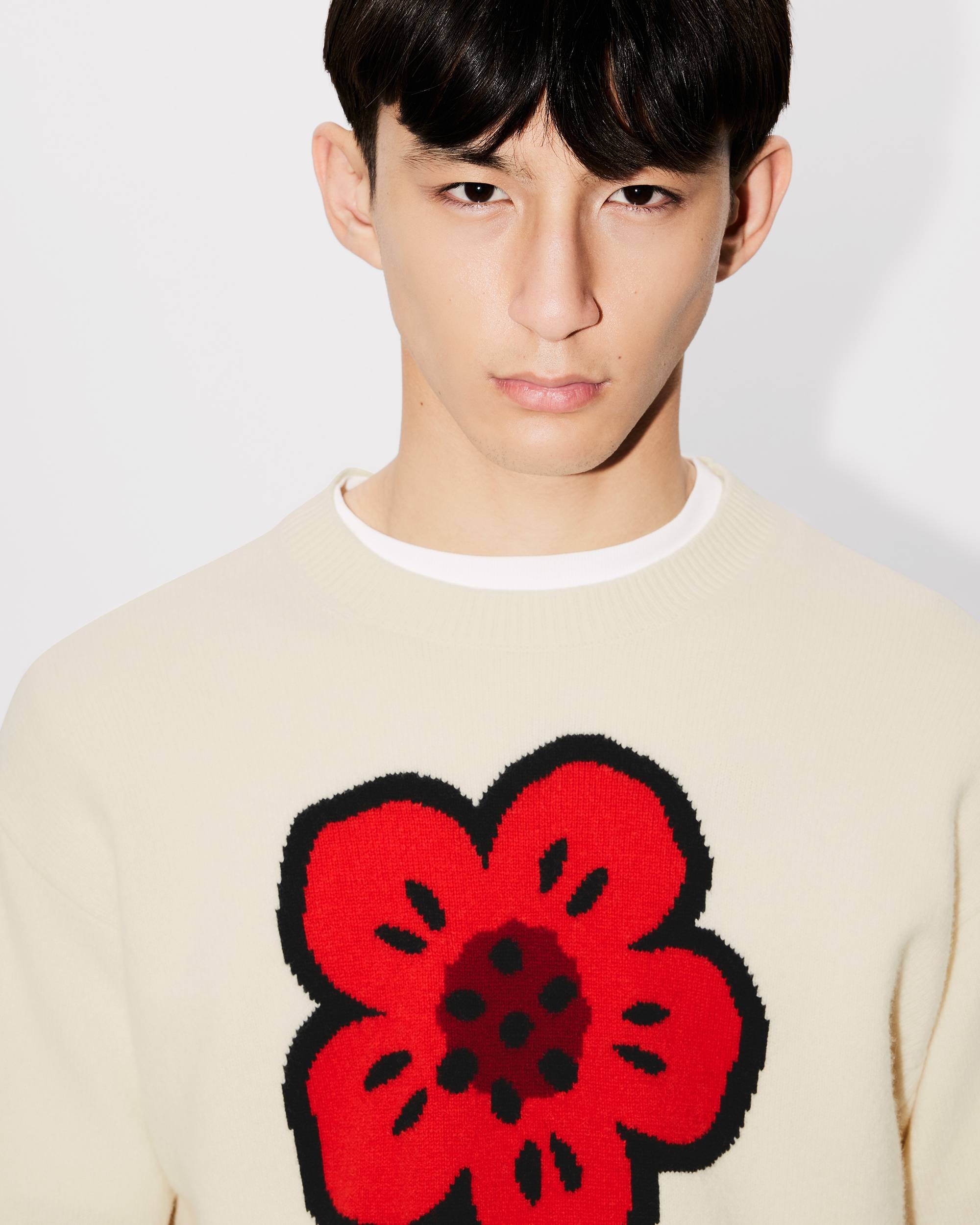 'Boke Flower' wool jumper - 7