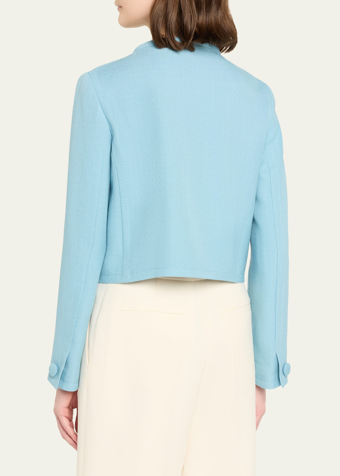 Viscose Jewel Button Jacket - 3