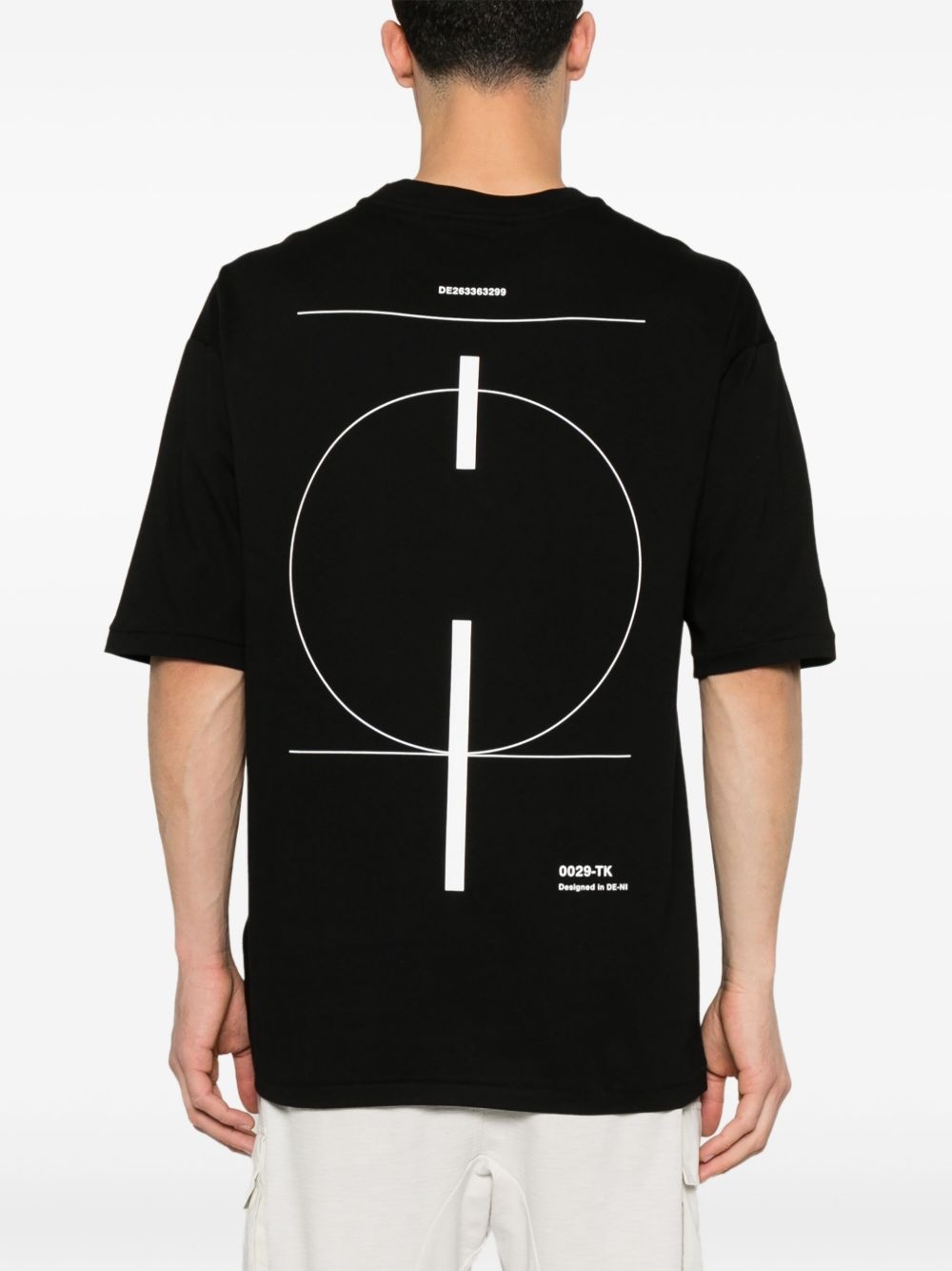 Tシャツ・カットソー THOM KROM Men T Shirts MTS854 BLACK Thom Krom short-sleeve Cotton T-shirt | Black | FARFETCH