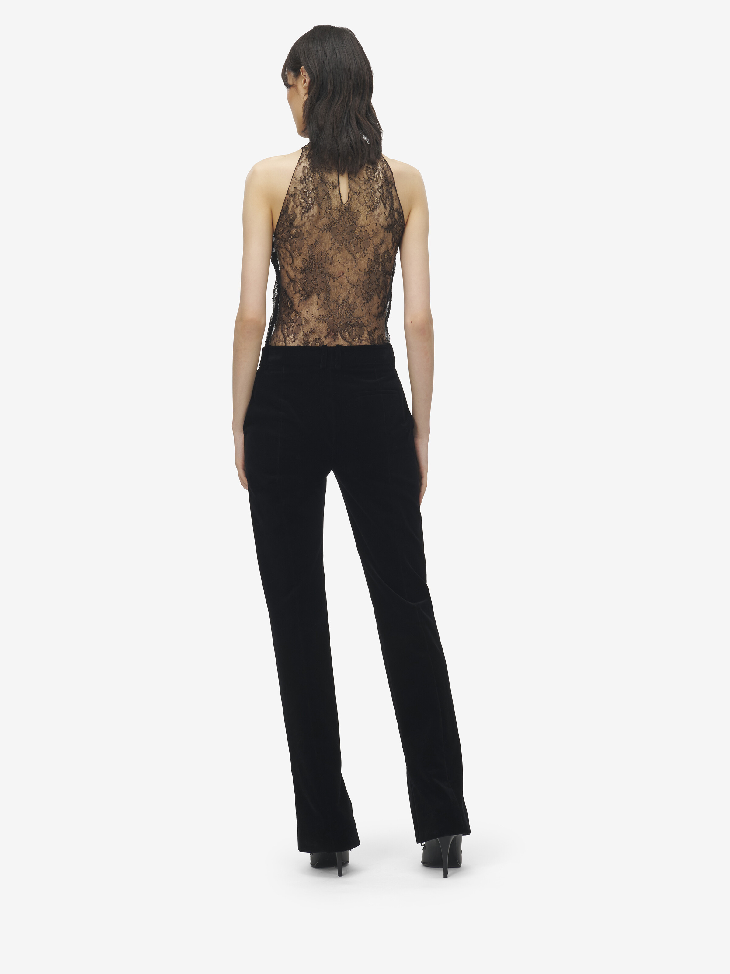 Floral Lace Sleeveless Top - 5
