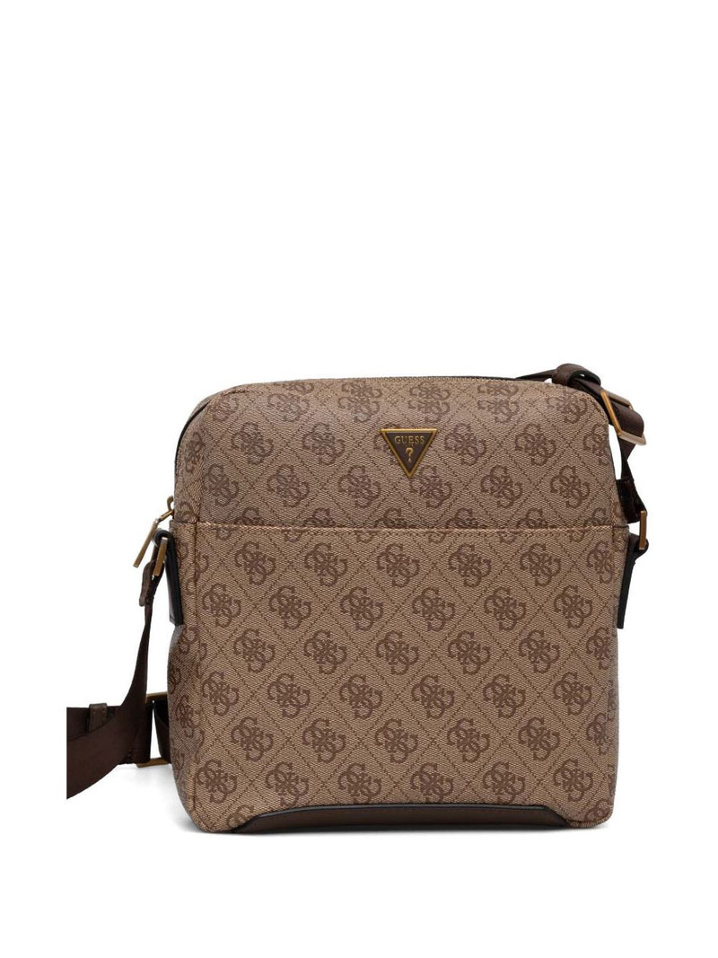 GUESS USA monogram-print logo-plaque belt bag outlook