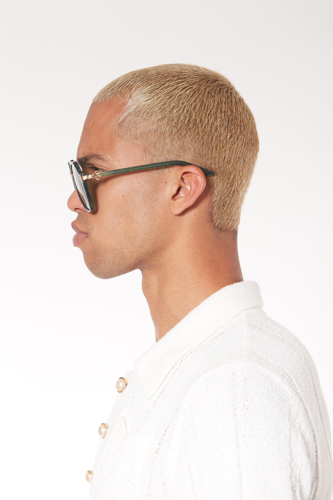 Rajio Green & Gold Sunglasses - 4