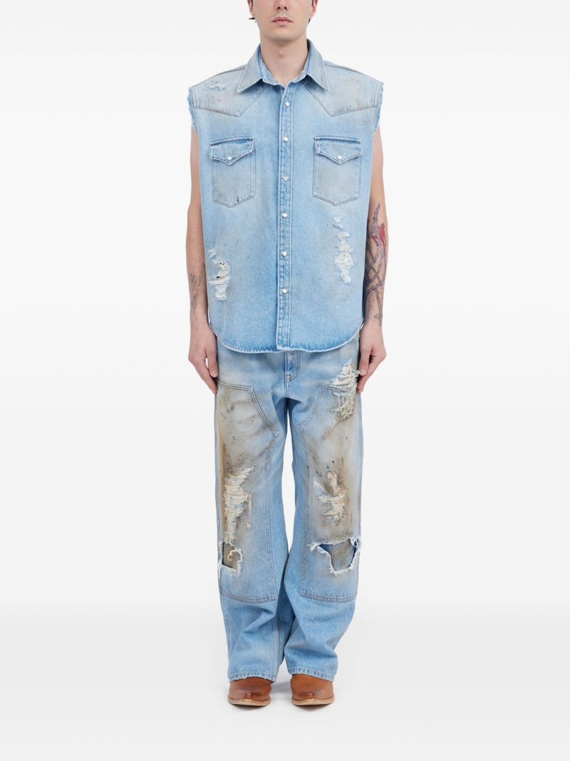 MM6 Maison Margiela sleeveless shirt outlook