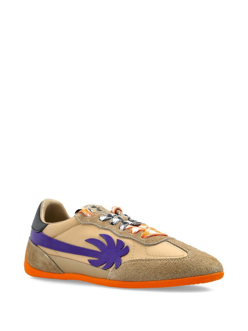 Palm Angels palm tree appliqué sneakers outlook