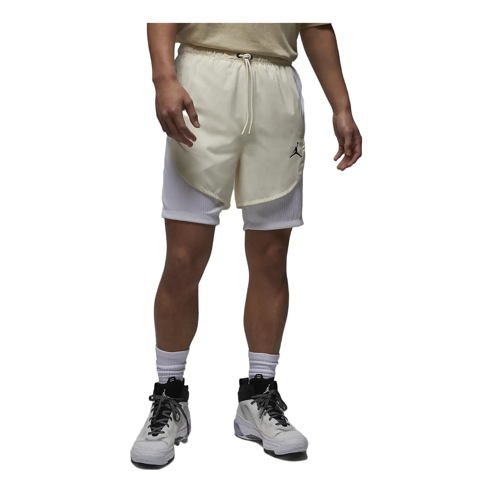 Air Jordan Dri-Fit Sport Shorts 'Pale Ivory White' DZ0574-110 - 1