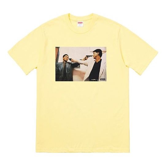 Supreme FW18 The Killer Trust Pale Yellow Tee SUP-FW18-675 - 1