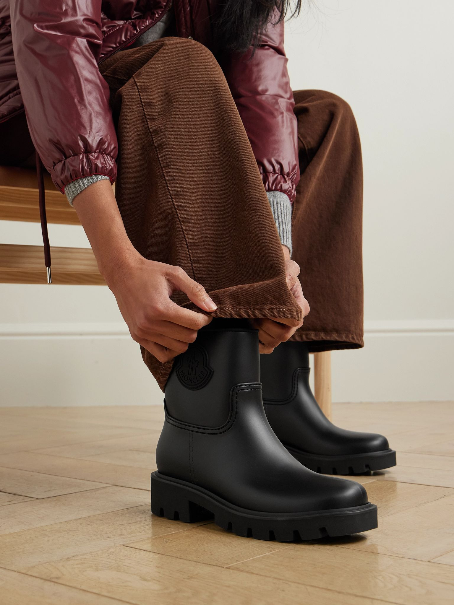 Kickstream leather and shell ankle boots Black - 2