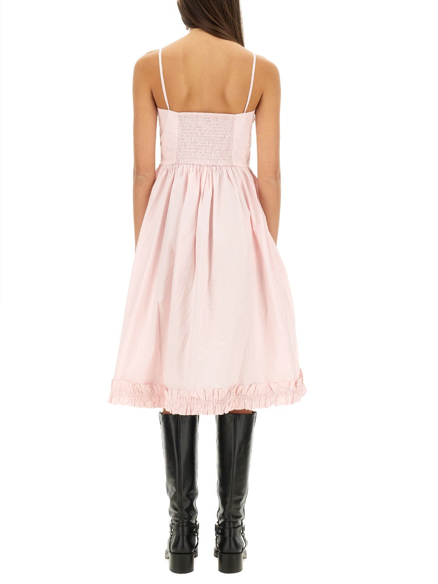 Ganni Women Poplin Dress - 3