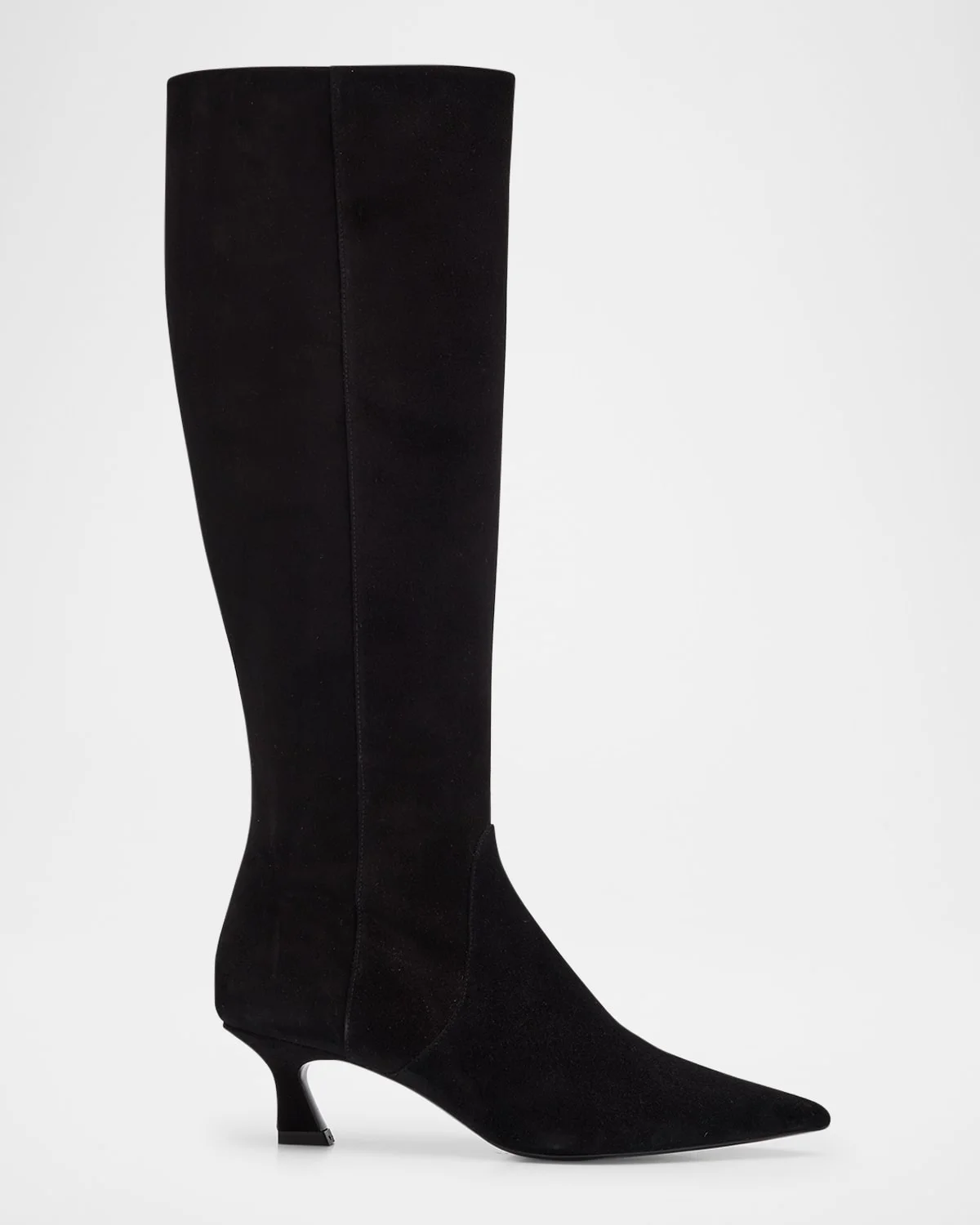 50mm Vinnie Suede Knee-High Boots - 1