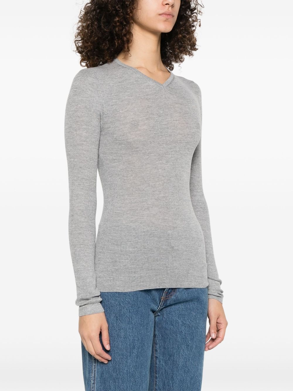 ribbed sweater - 3
