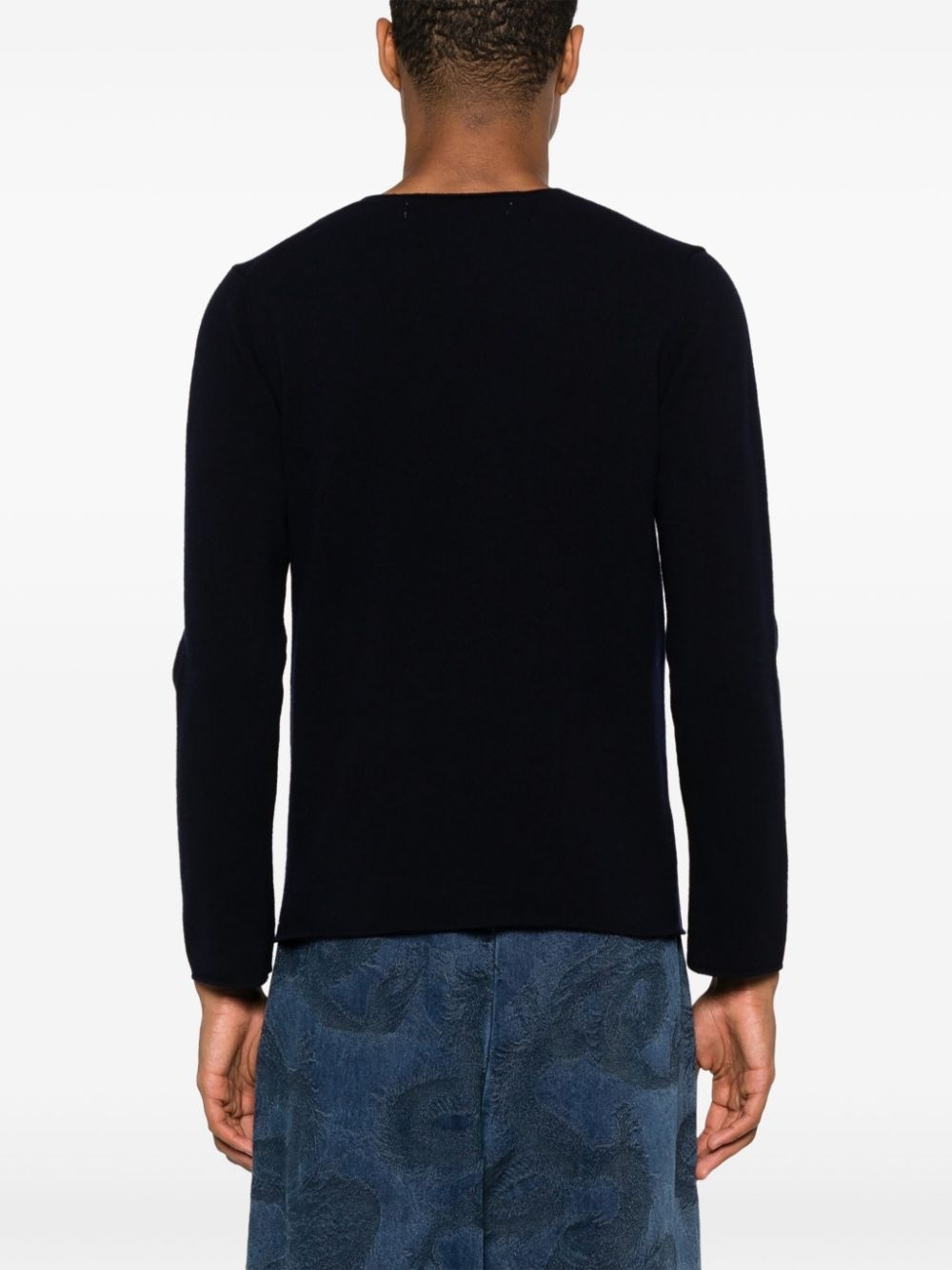 embroidered logo jumper - 5