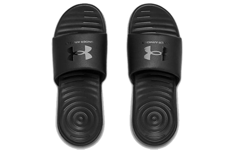 Under Armour Ansa Fixed Slide 'Triple Black' 3023761-003 - 4