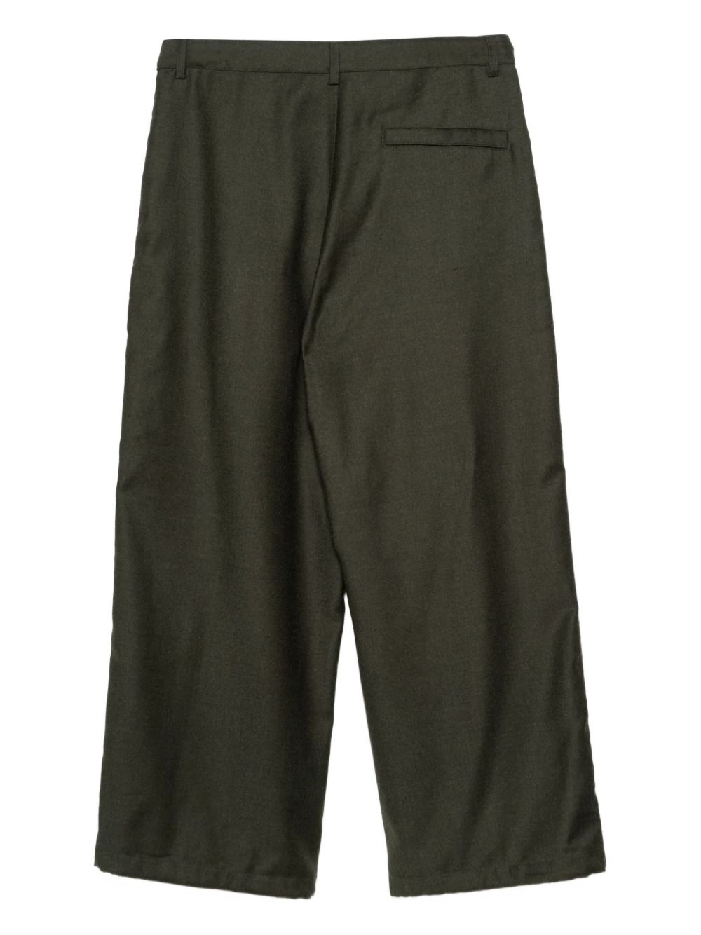 PLEATED WIDE-LEG TROUSERS - 5