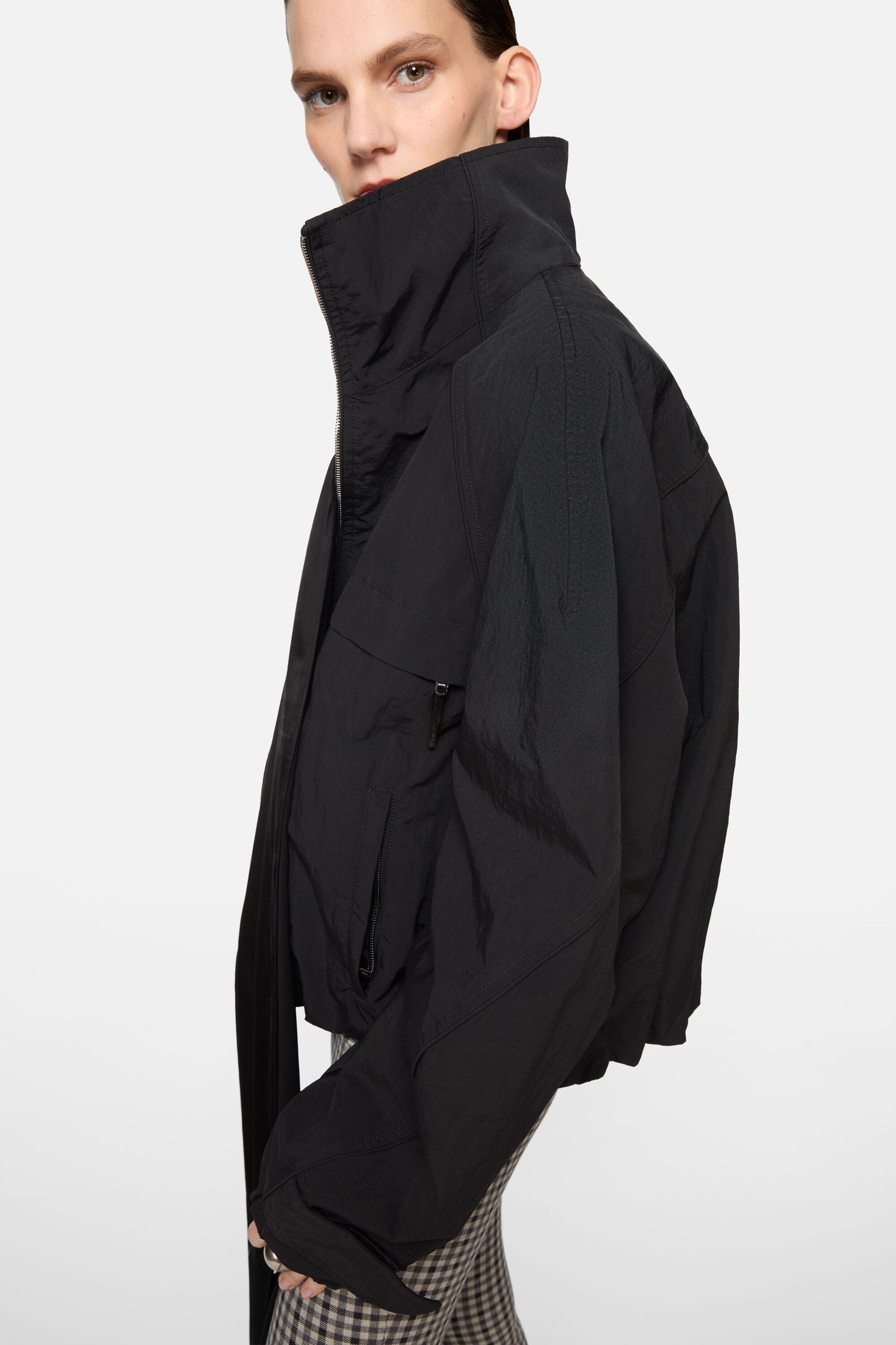 Nylon Jacket - Black - 4