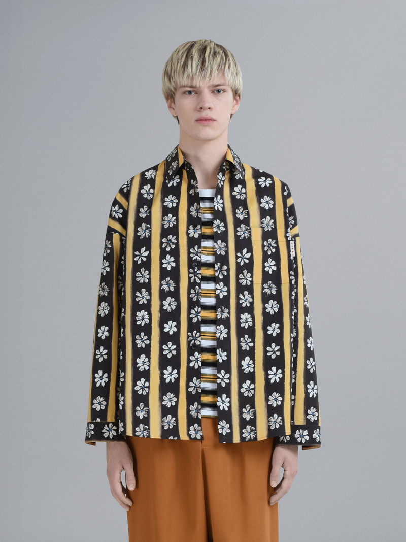 Marni DAISY LANE PRINT POPLIN SHIRT outlook