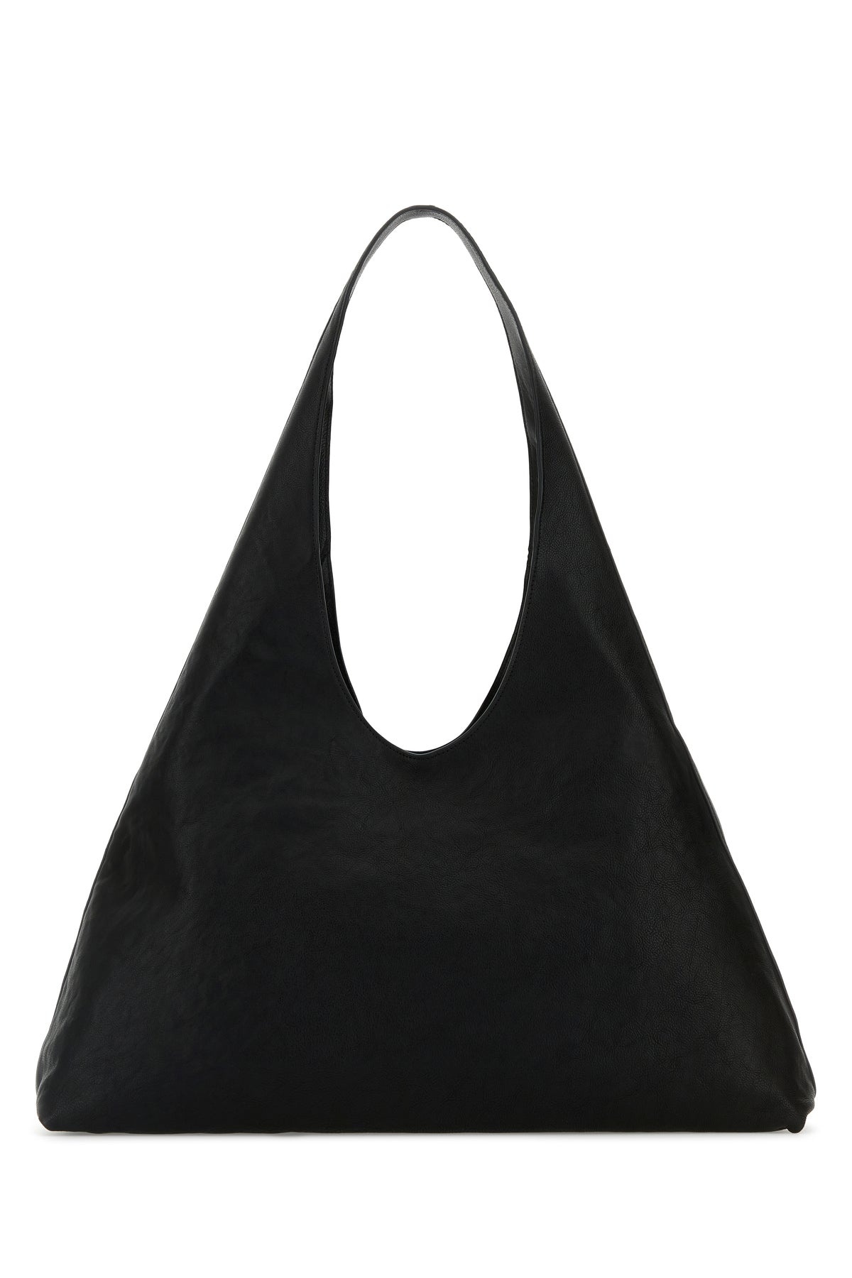 Black leather large Pike shoulder bag - 3