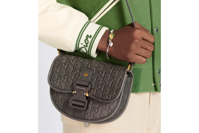 Mini DIOR TEARS Gallop Bag with Strap 8
