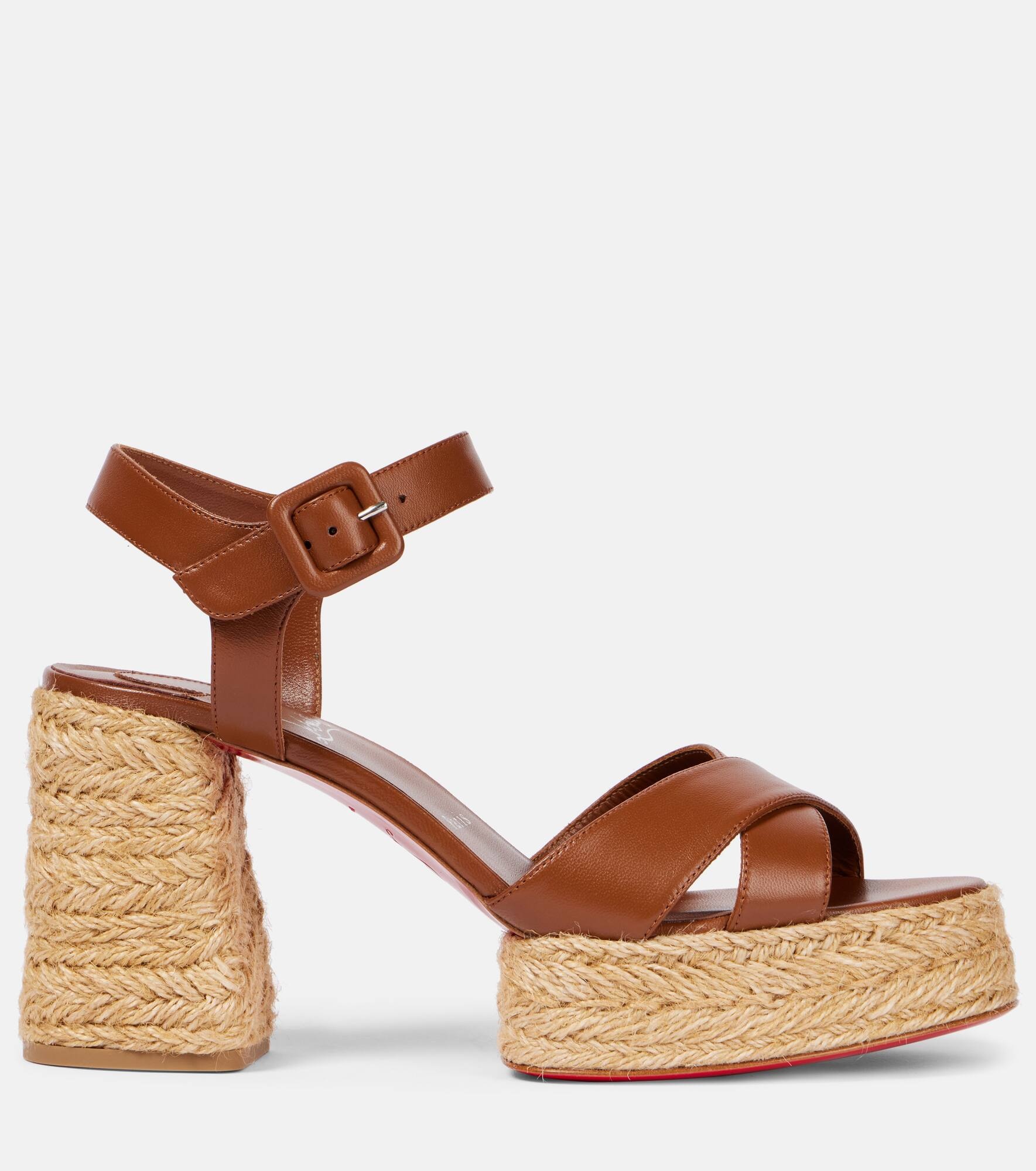 Calakala 85 leather espadrille sandals - 4
