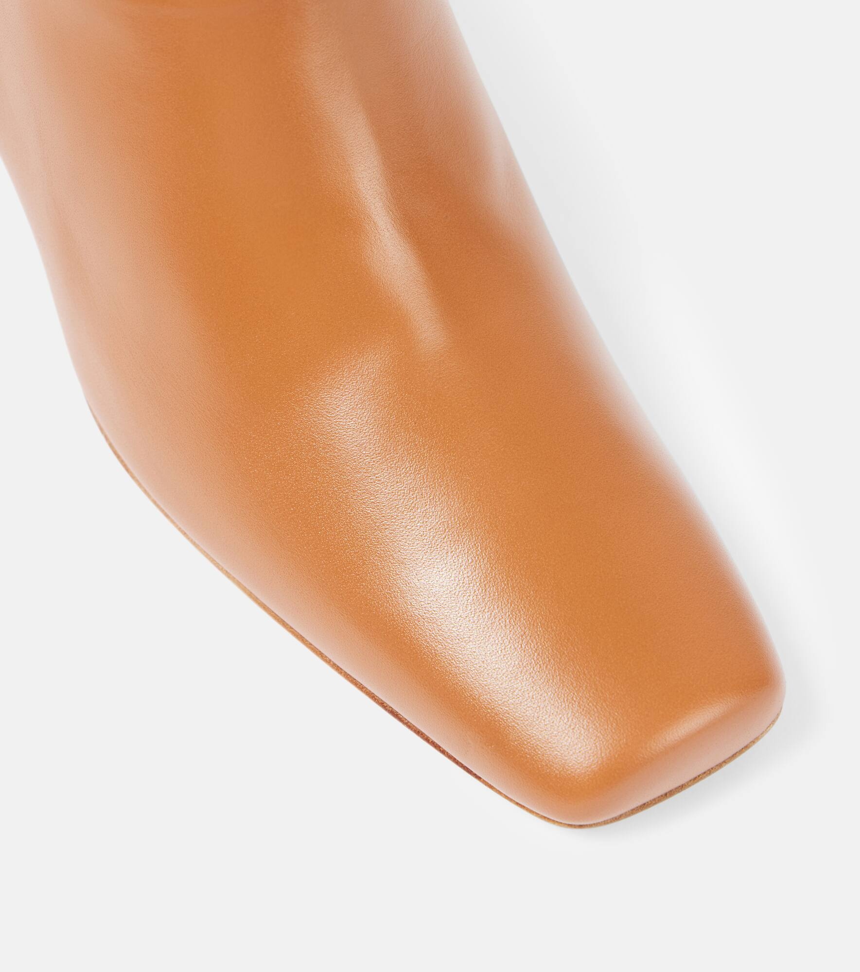Leather ankle boots - 5