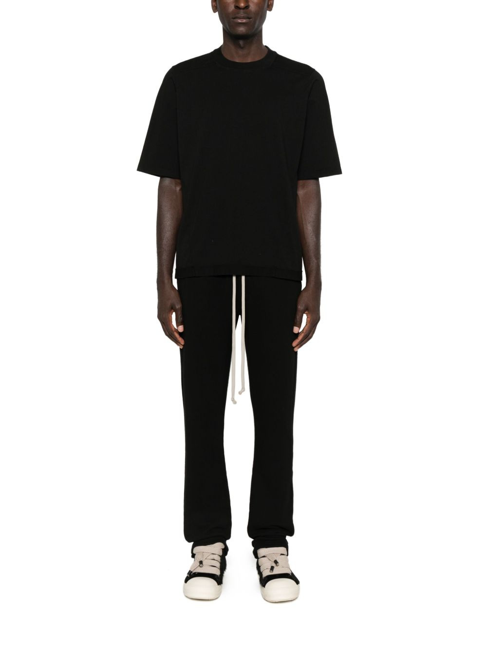 drawstring cotton trousers - 2