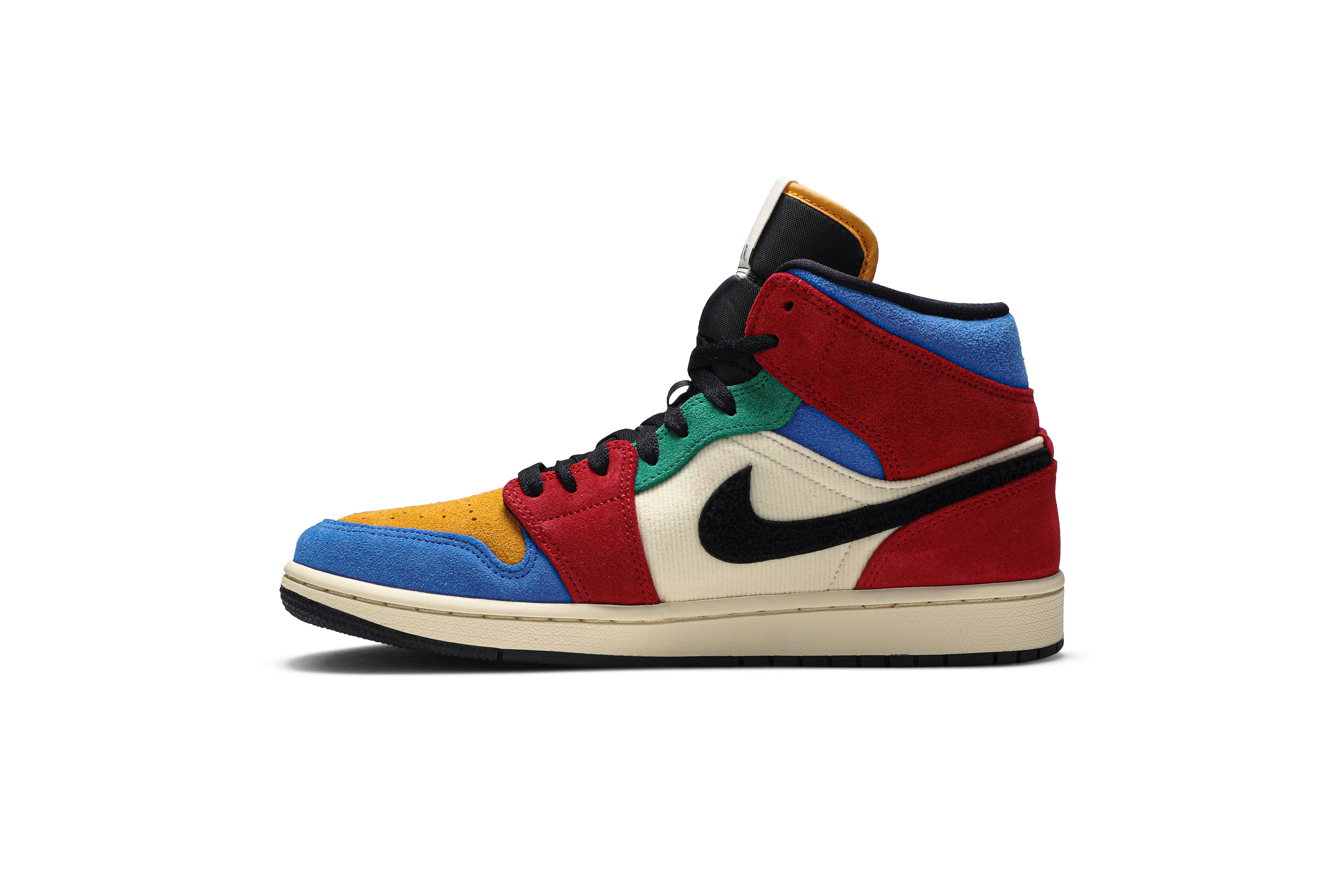 Blue The Great x Air Jordan 1 Mid 'Fearless' - 3