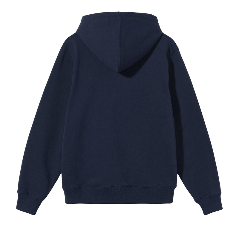Stüssy Stussy Sport Applique Hoodie 'Navy' outlook