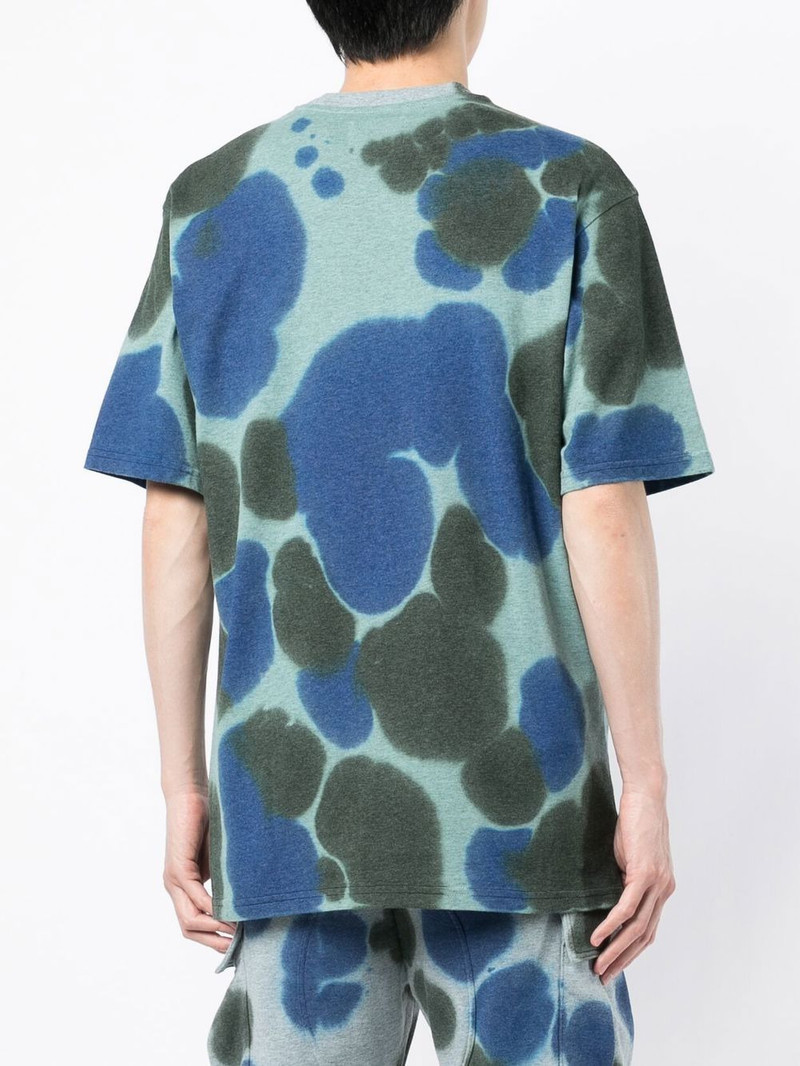 tie-dye print logo T-shirt 4