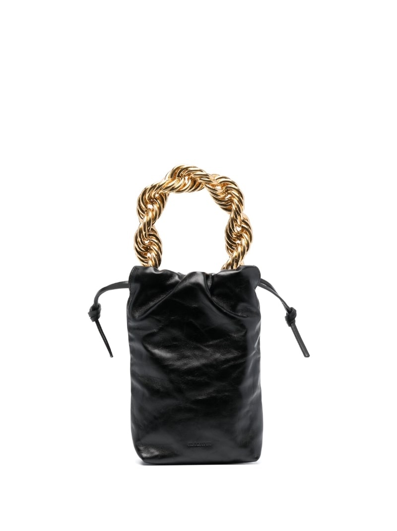 chain-handle bucket bag - 1