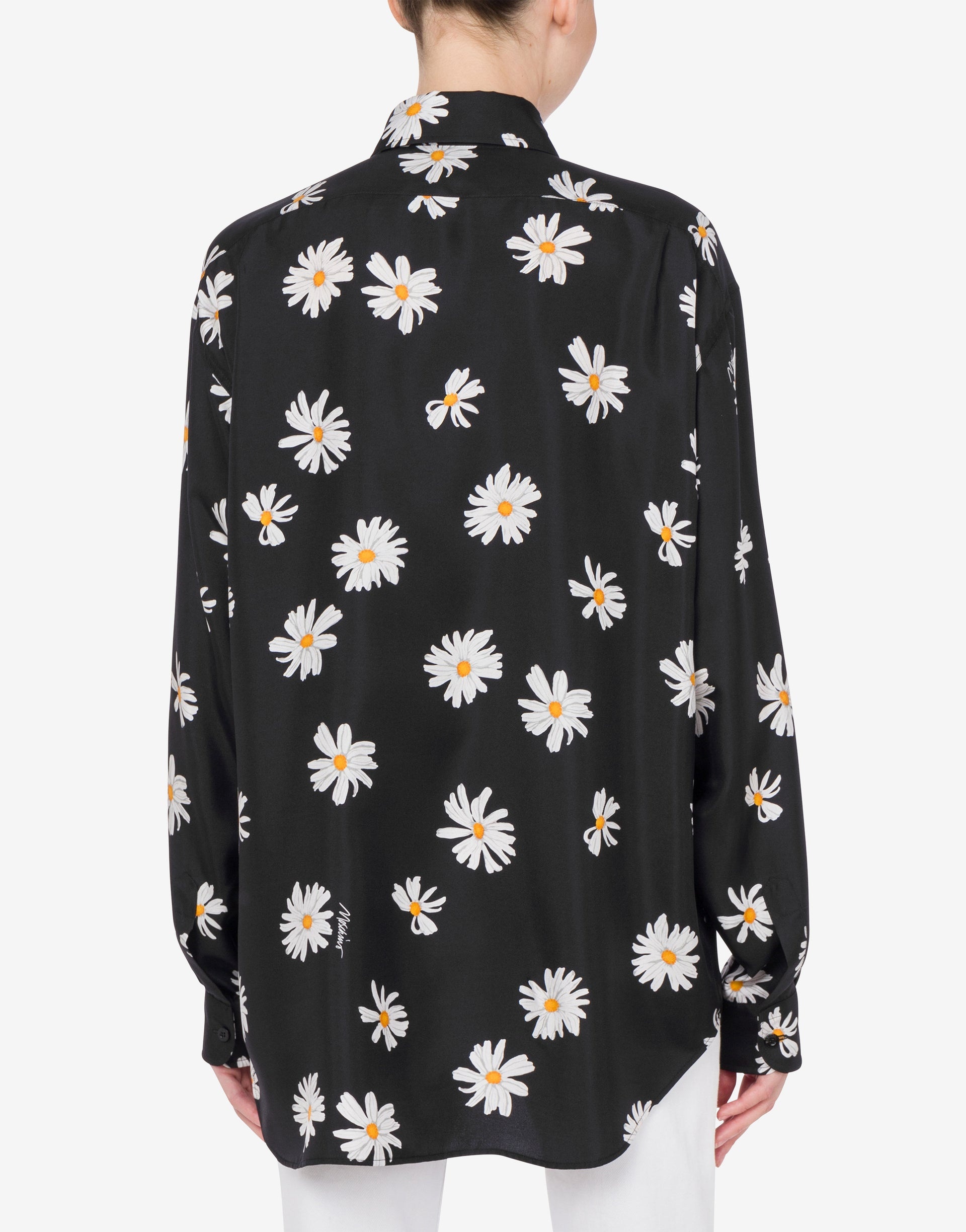 SILK TWILL SHIRT ALLOVER DAISY - 2