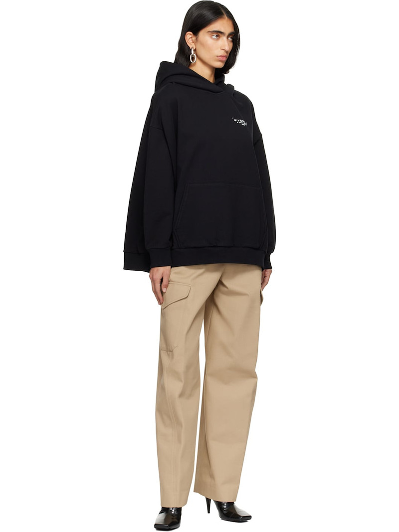 Givenchy Black Logo Hoodie outlook