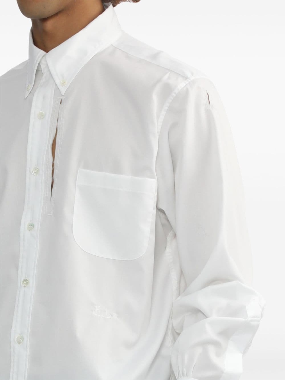 cut-out shirt - 5