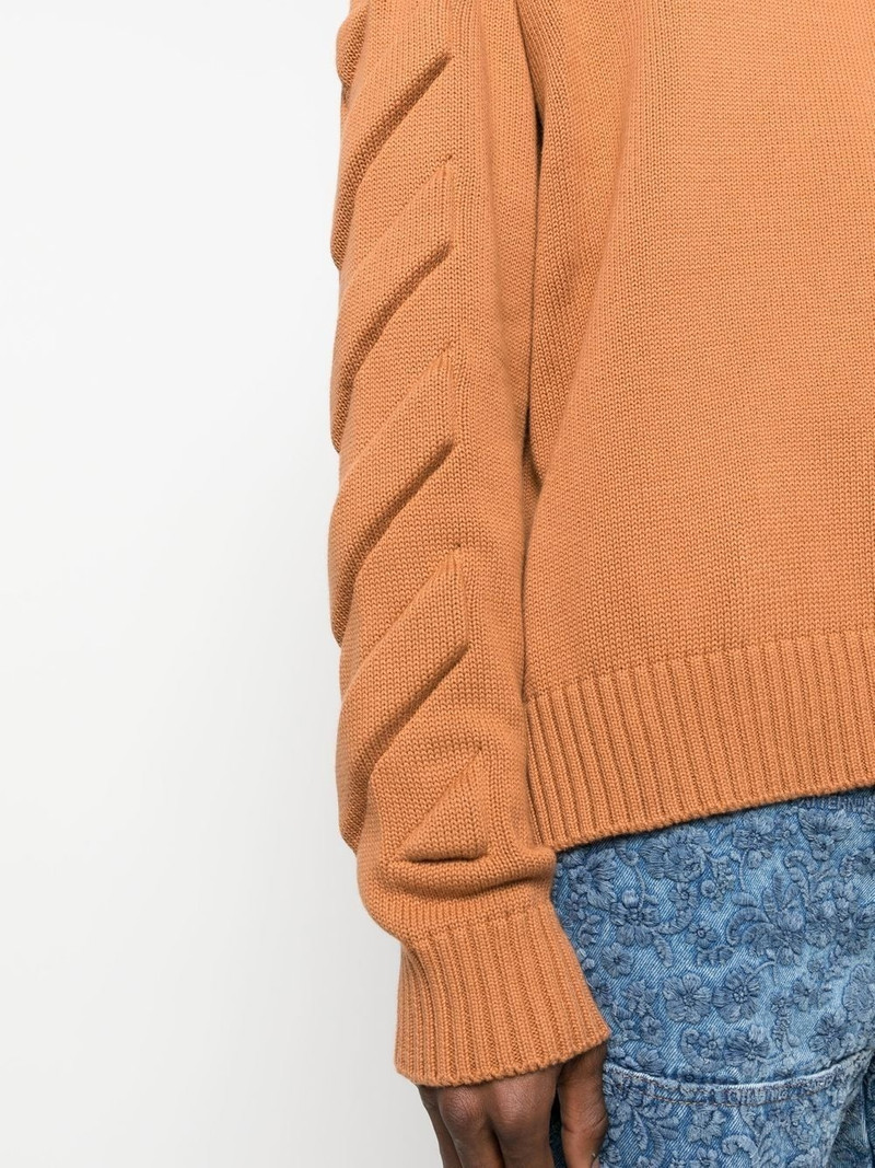 3D Diag crewneck jumper 5
