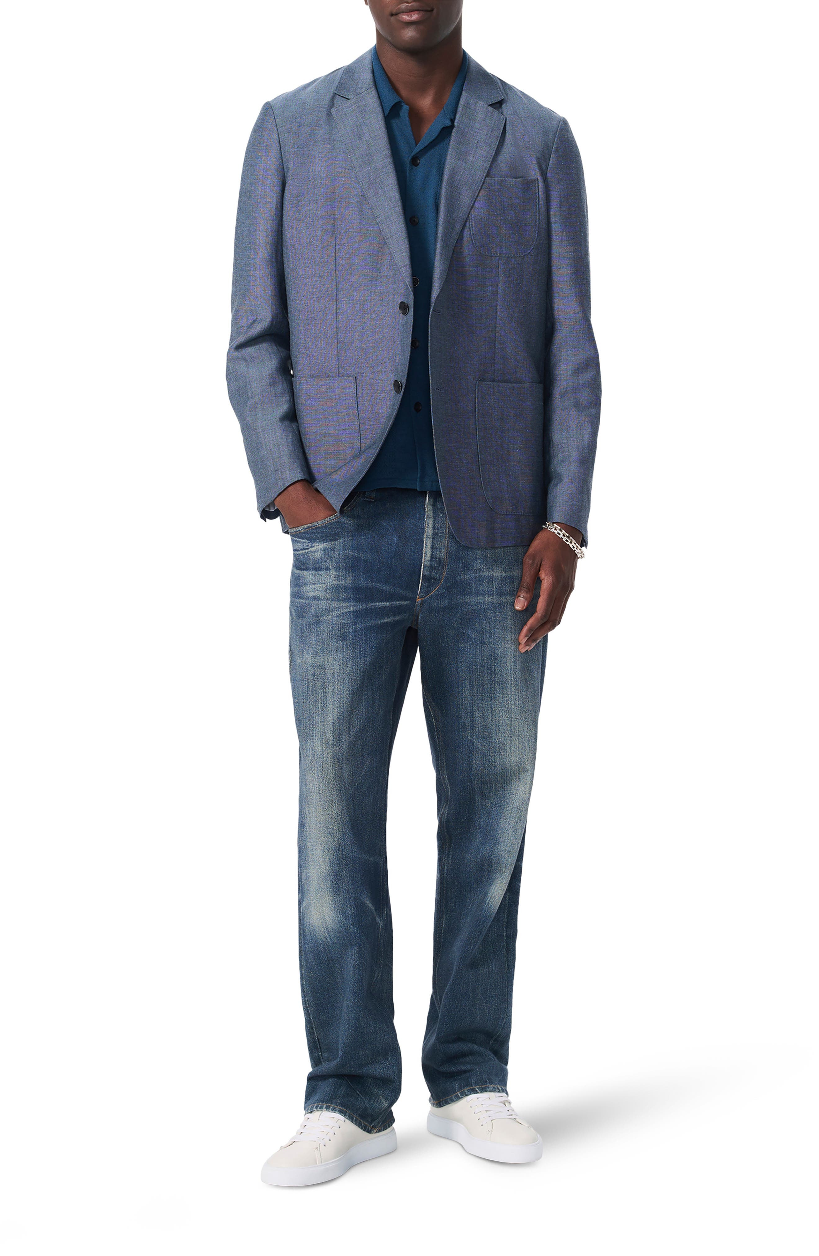 rag & bone Zuma Pointelle Short Sleeve Knit Camp Shirt in Mnlt at Nordstrom - 6