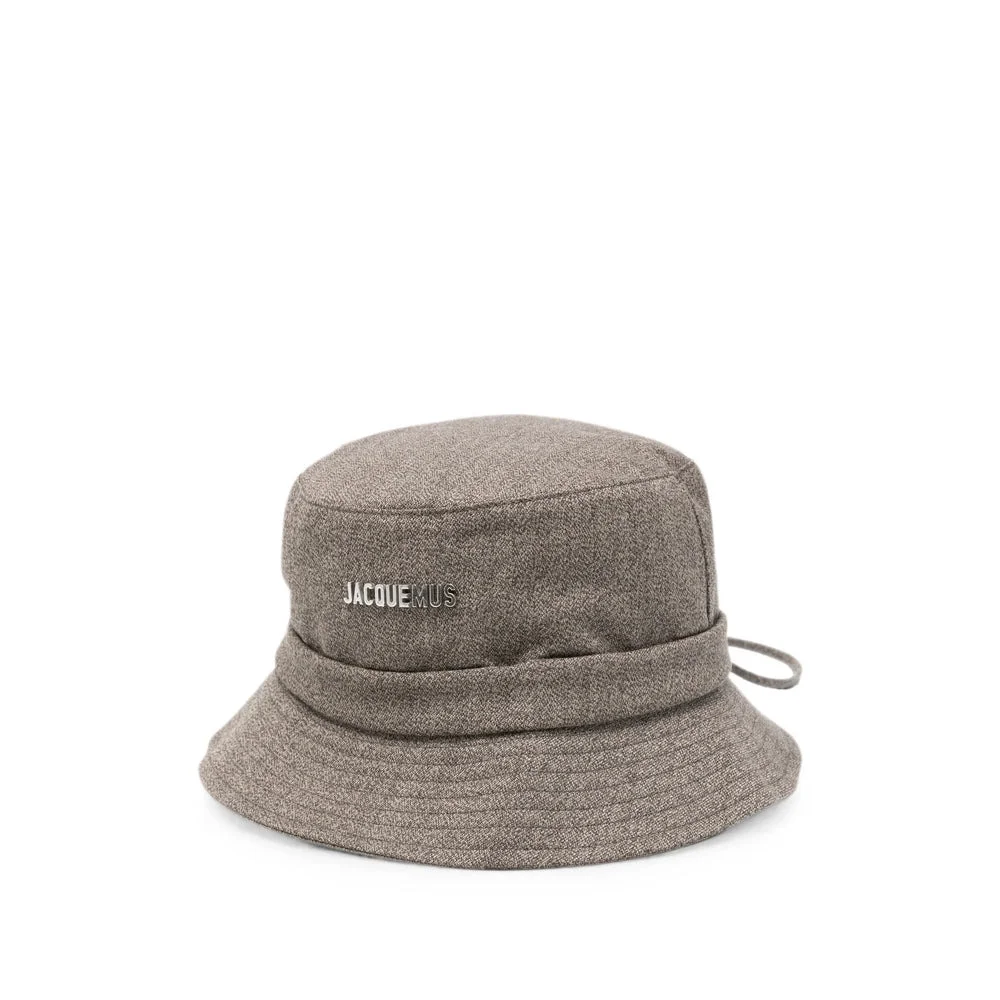 Jacquemus Brown Hats Men - 1