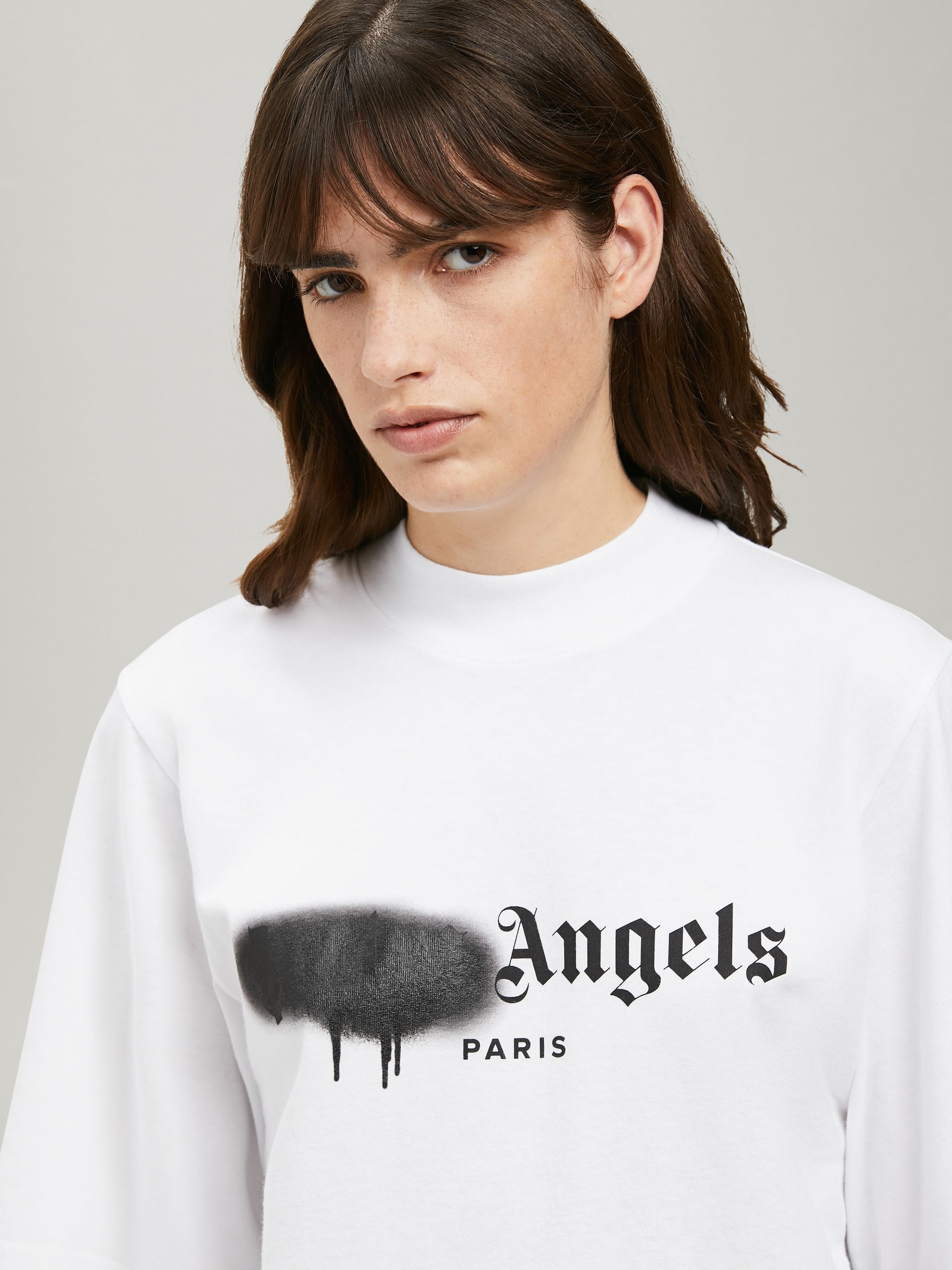 Palm Angels PARIS SPRAYED T SHIRT REVERSIBLE