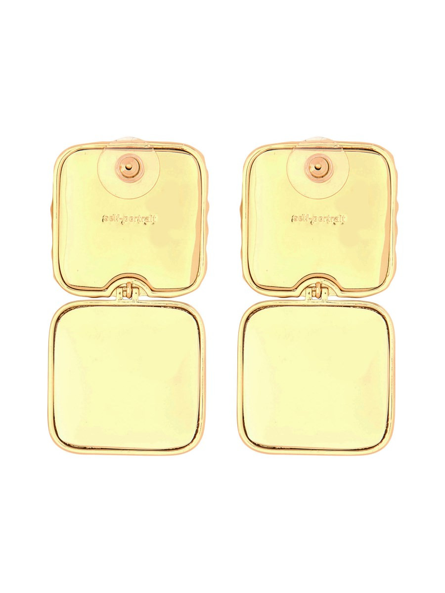 EARRINGS WITH PEARLS - 2