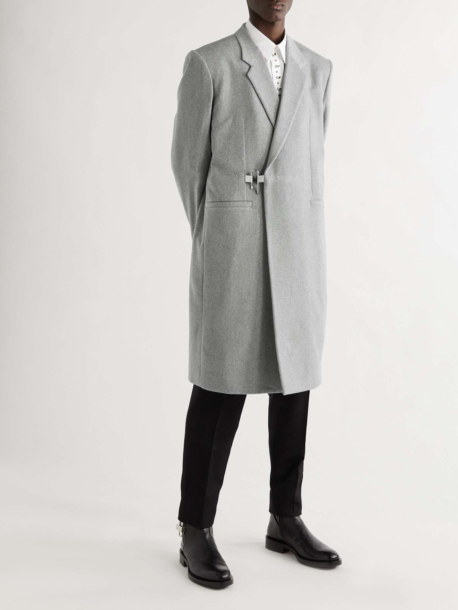 Slim-Fit Wool and Cashmere-Blend Coat - 2