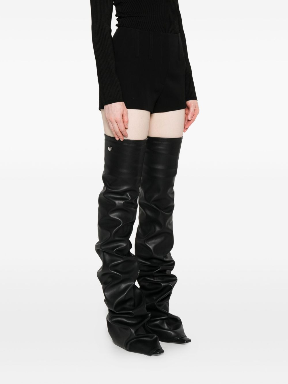 pleated shorts - 3