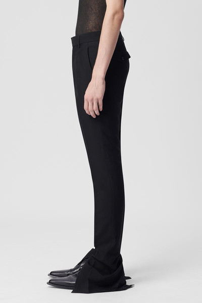 Ann Demeulemeester Delis Skinny Fit Trousers With Slit outlook