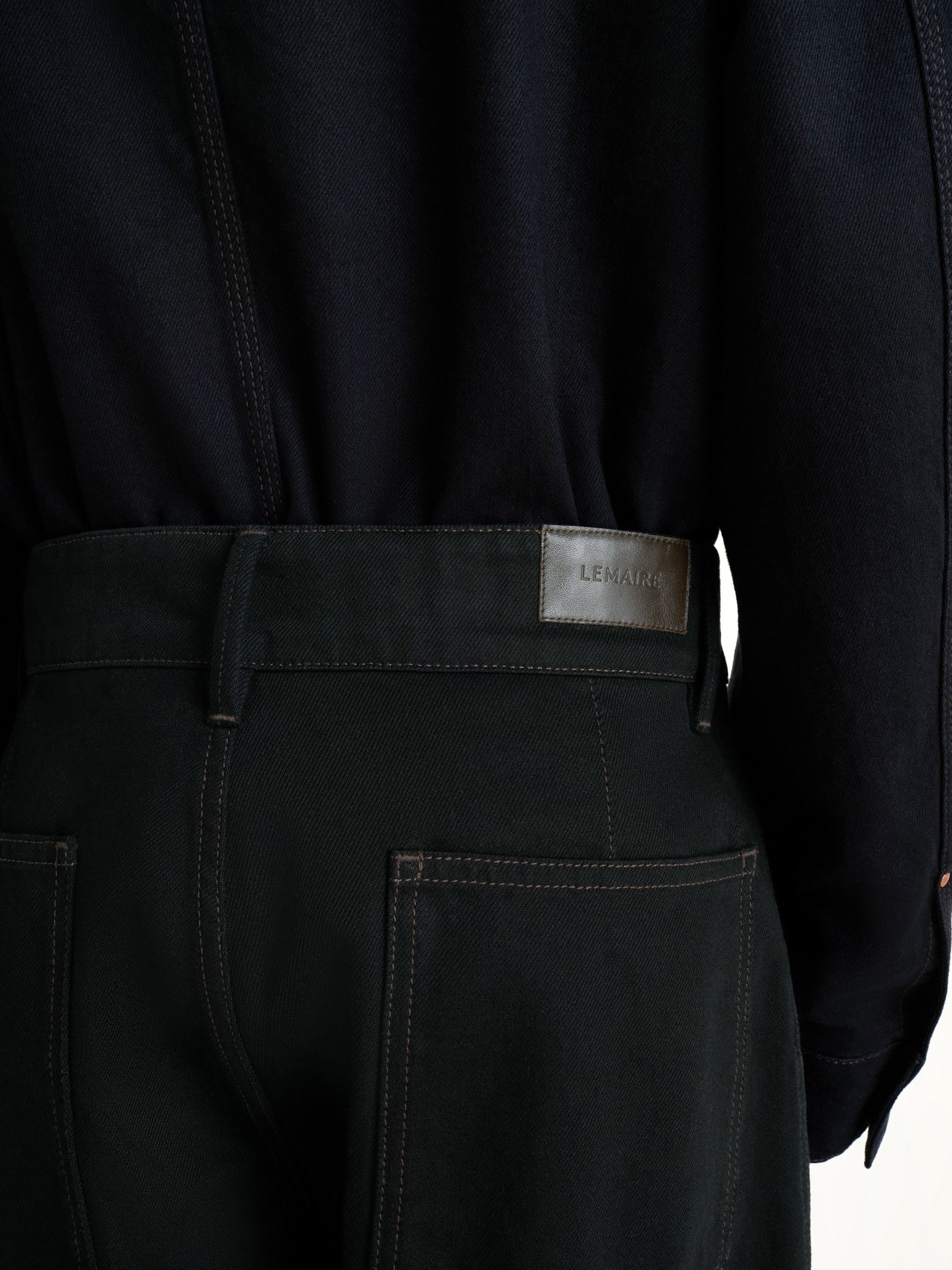 Maxi Barrel Workwear Pants in Black - 6